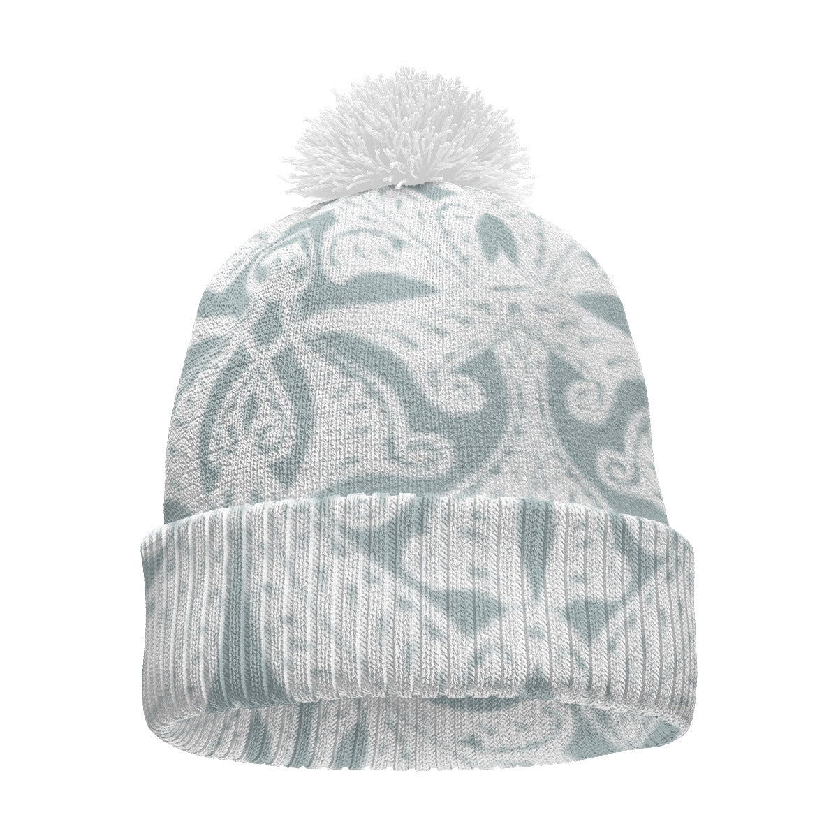 Knitted Hat With Pom-Pom