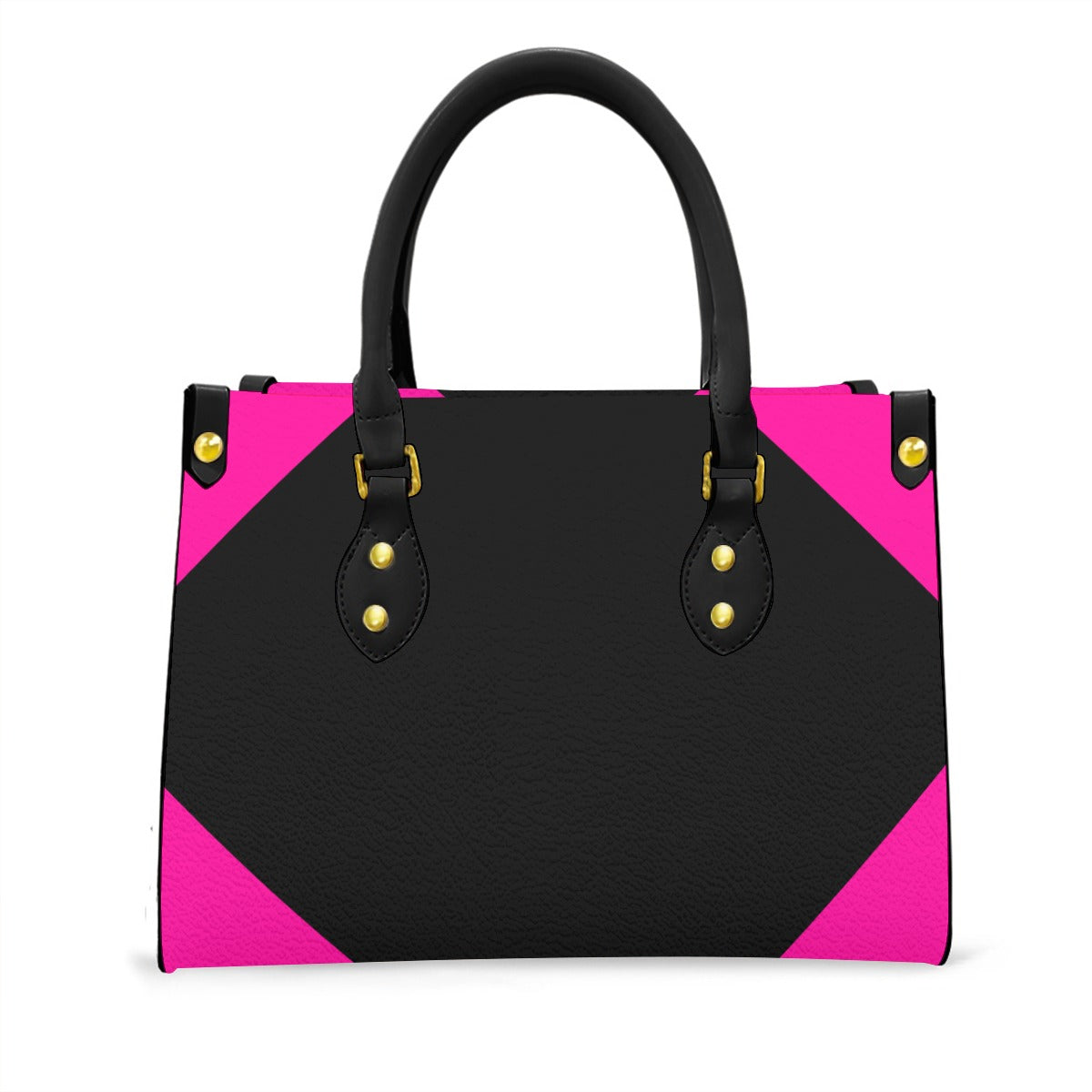 Purse with Black Handles