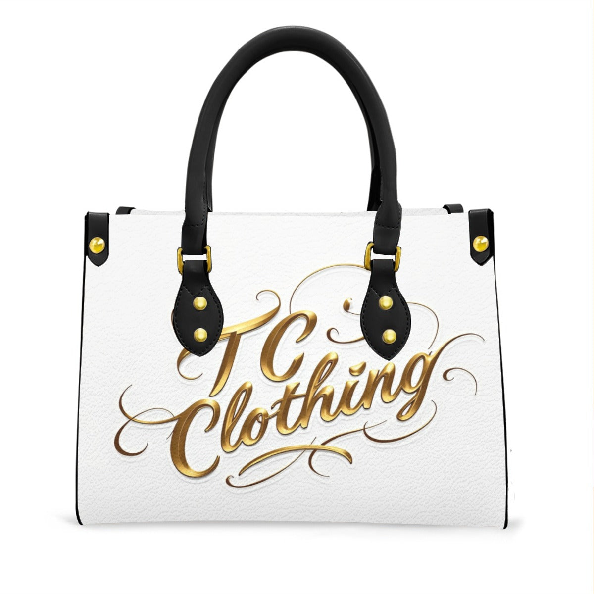 Purse with Black Handle