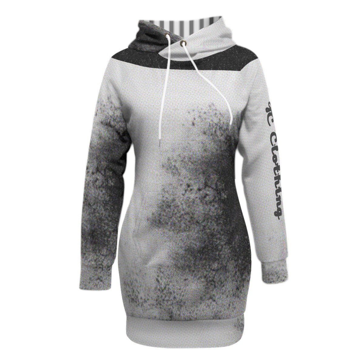 Women's Pullover Hoodie With Raglan Sleeves