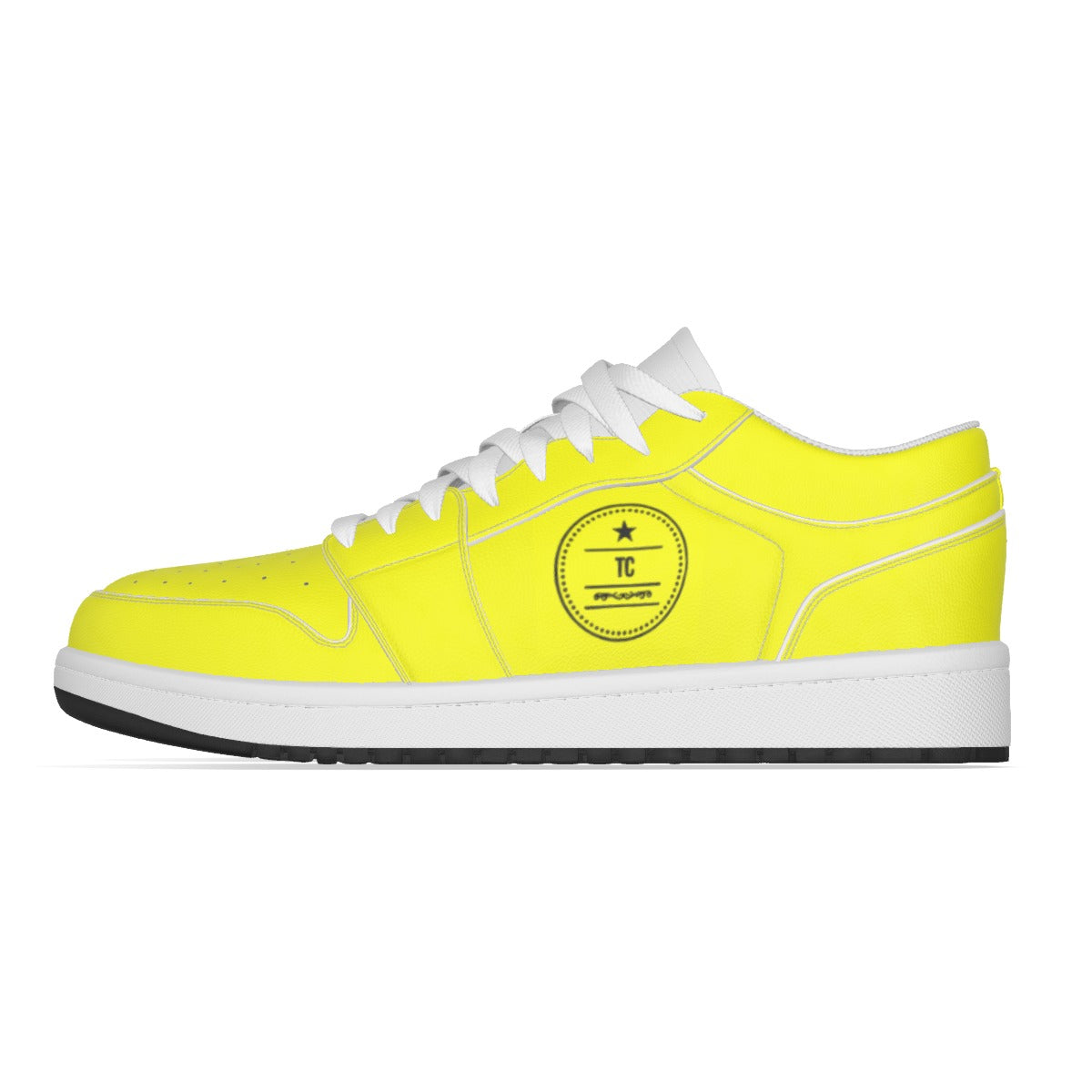 Men's Low State Leather Stitching Shoes