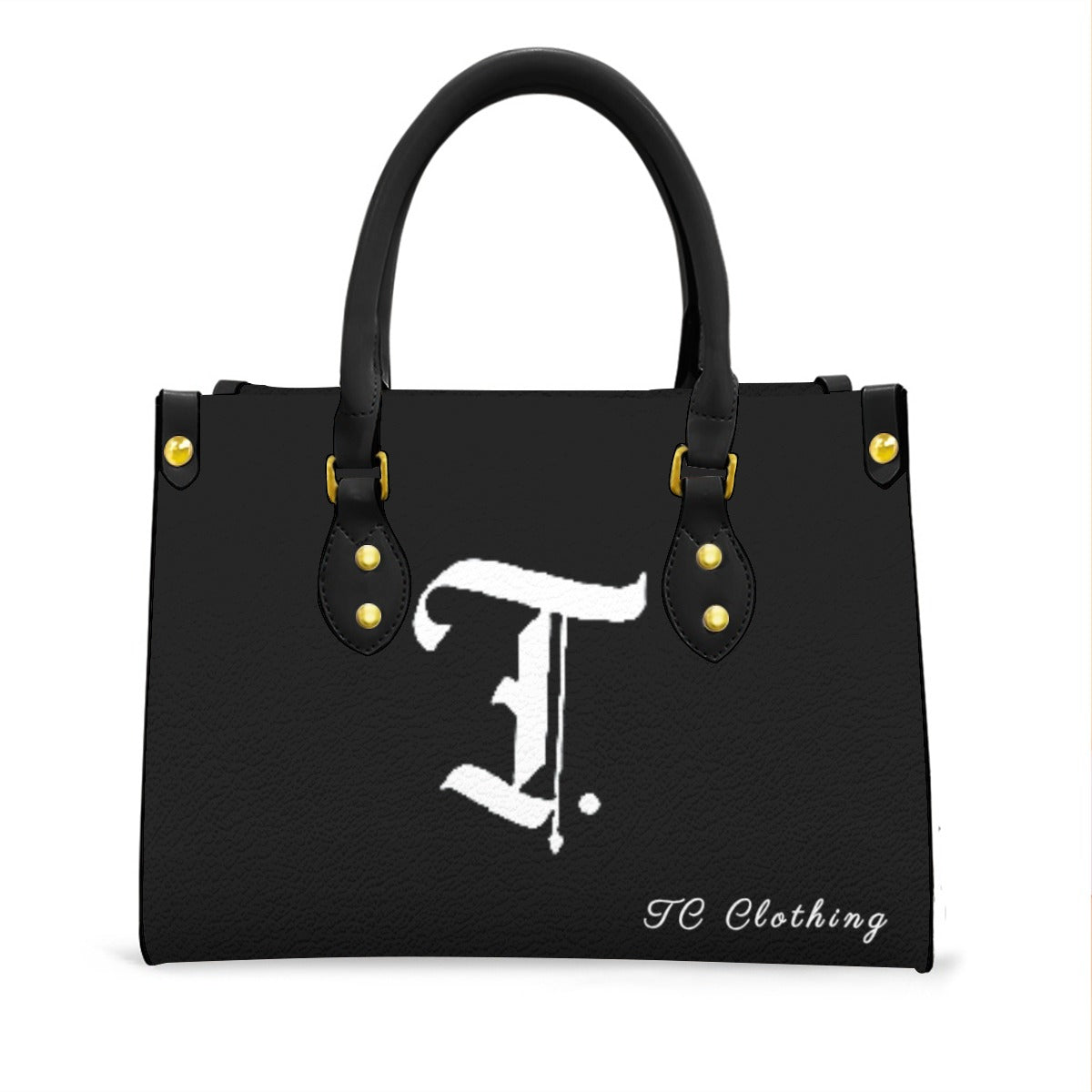 Purse With Black Handle