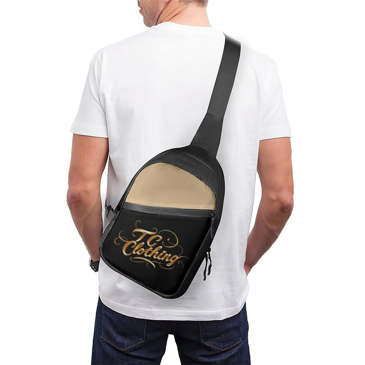 Folding chest bag