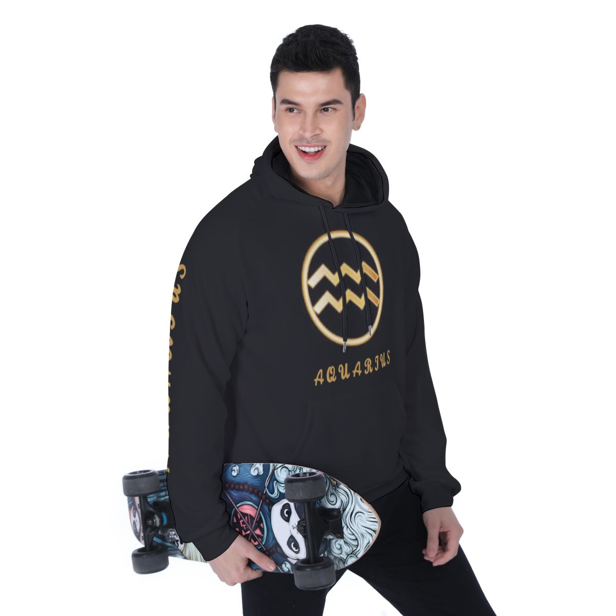 AQUARIUS Heavy Fleece Zodiac Hoodie