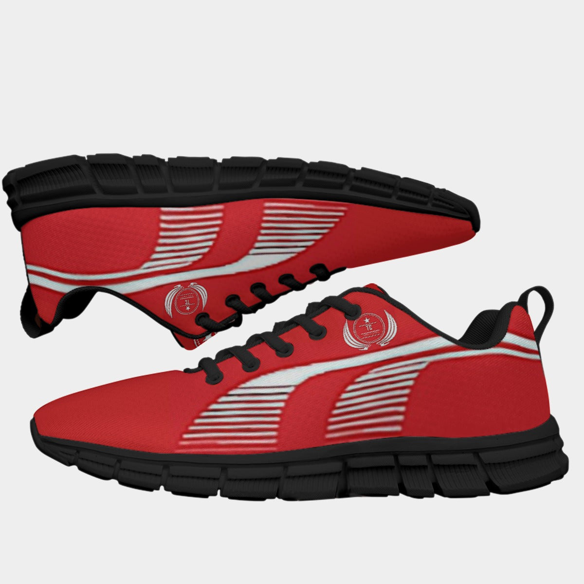Men's Sports Shoes With Black Sole