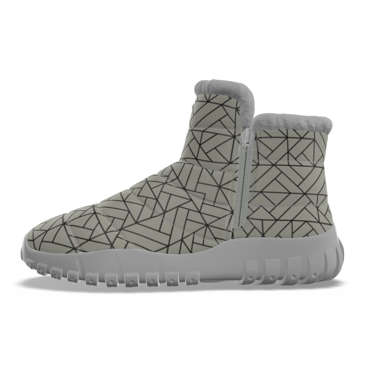 Women's Zip-up Snow Boots