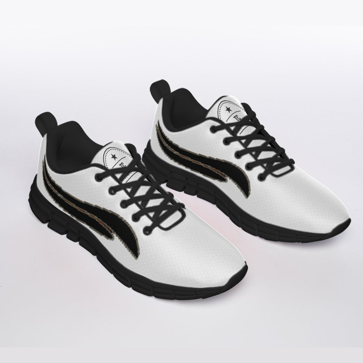 Men's Sports Shoes with Breathable Mesh Upper & Black EVA Sole