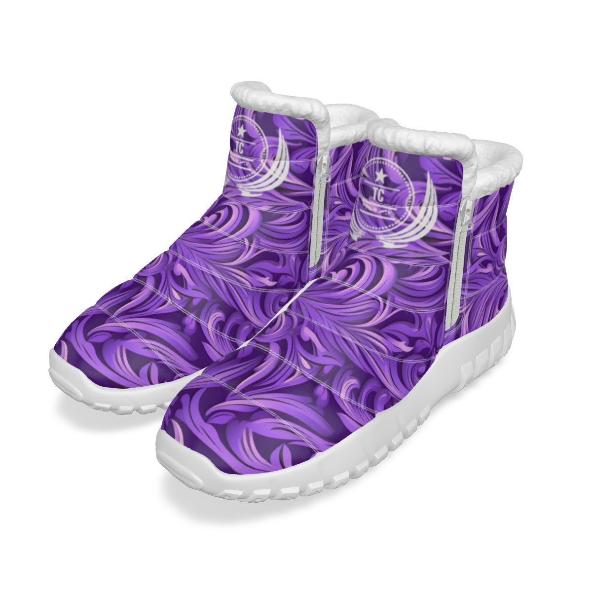 Women's Zip-up Snow Boots