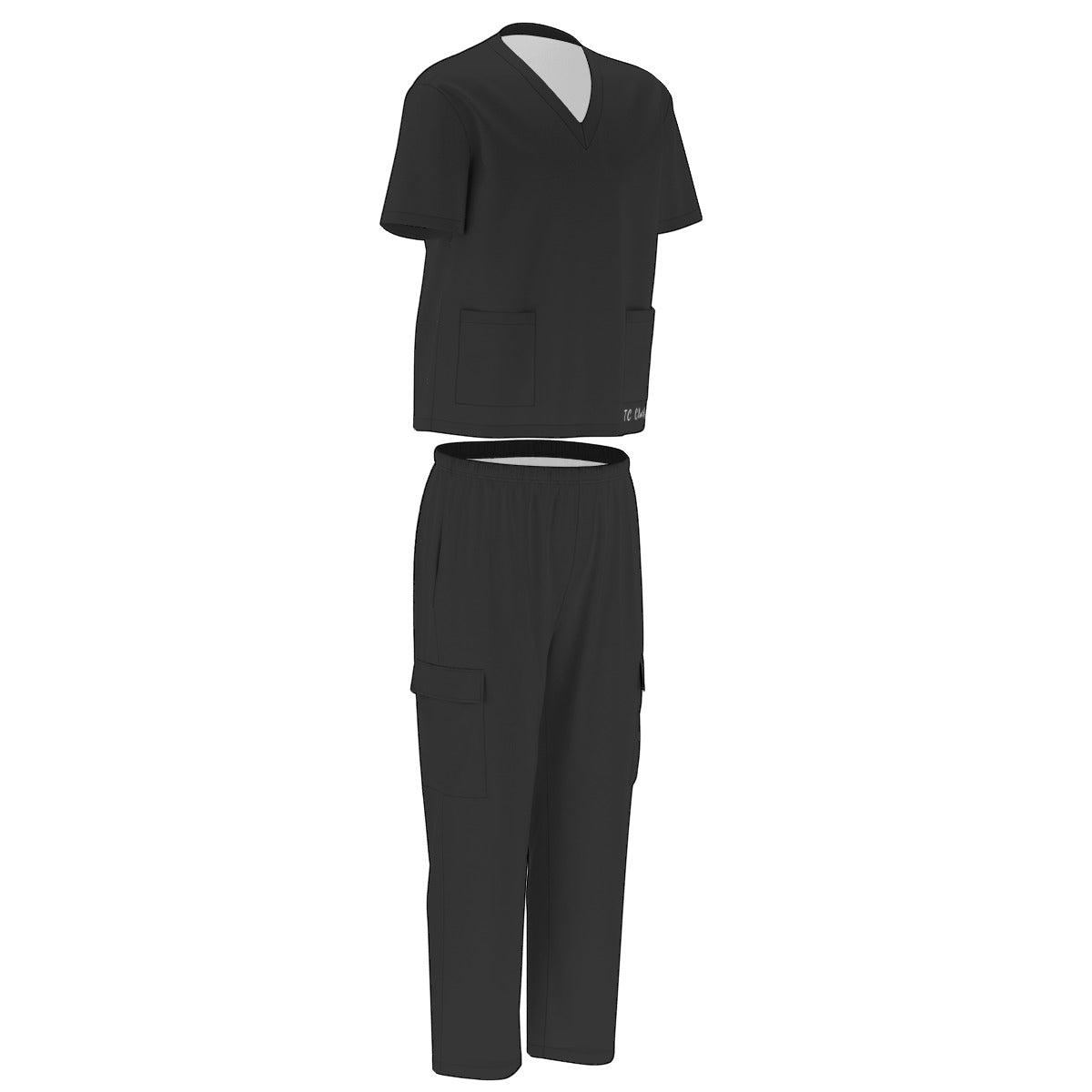 Unisex Scrub Set With Six Pocket