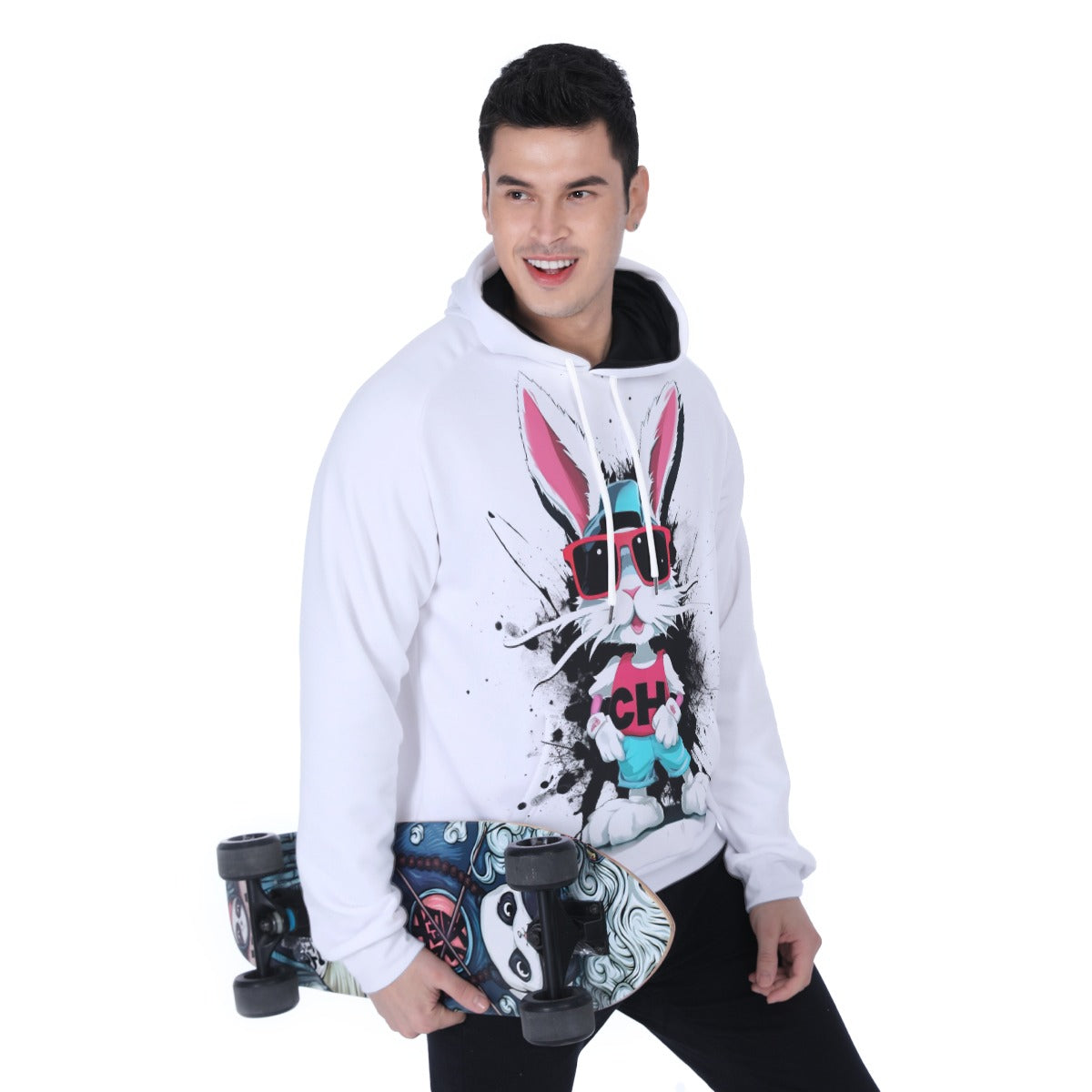 Men's Heavy Fleece Raglan Hoodie