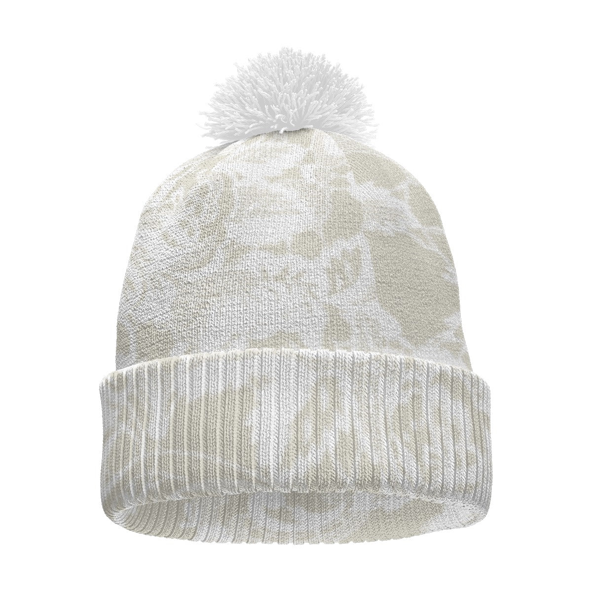 Knitted Hat With Pom-Pom