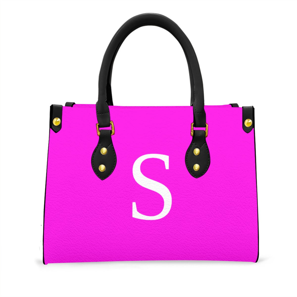 Purse With Black Handle