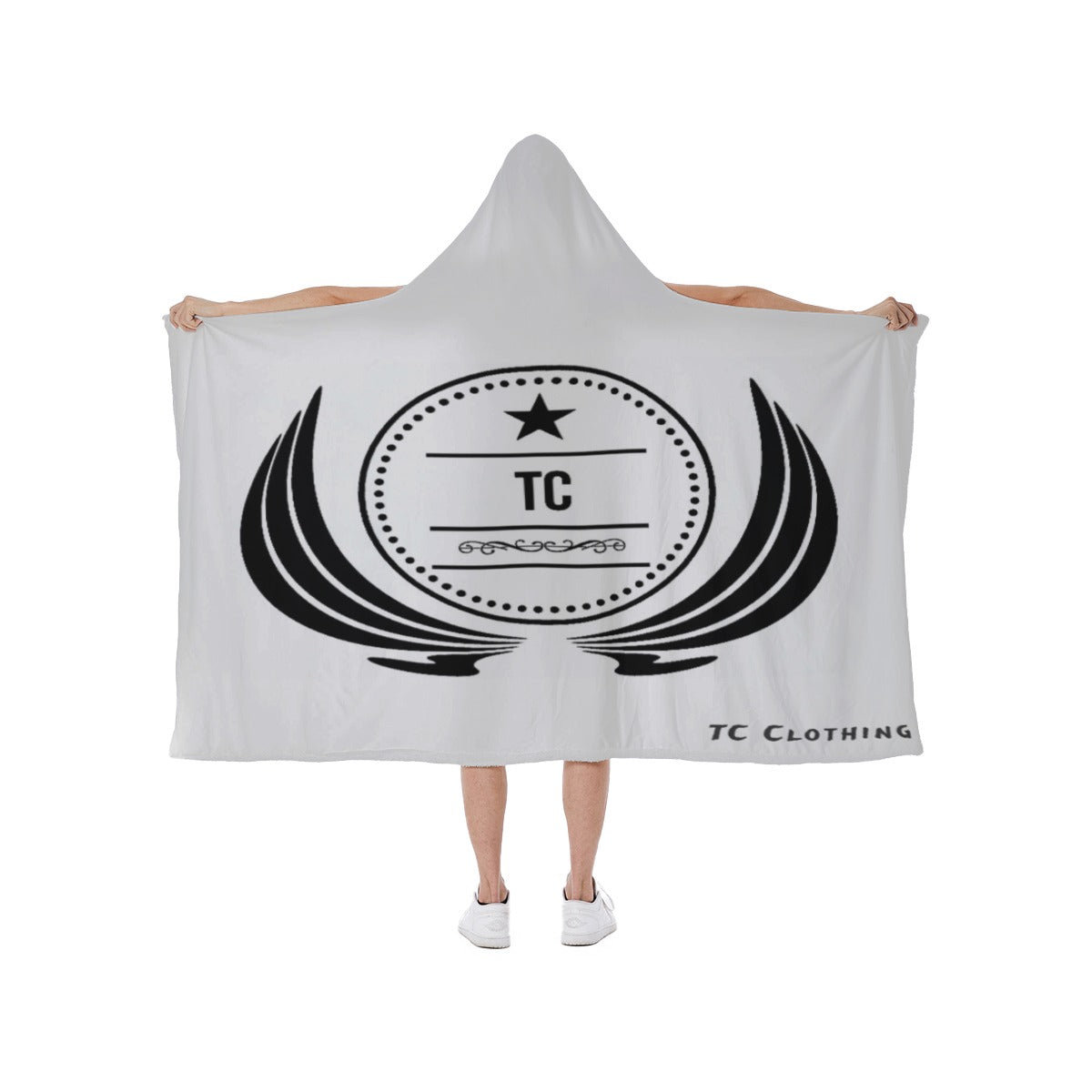 Hooded blanket With Soft Fleece Lining