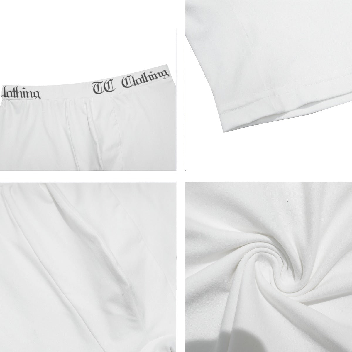 All-Over Print Men's Long Boxer Briefs