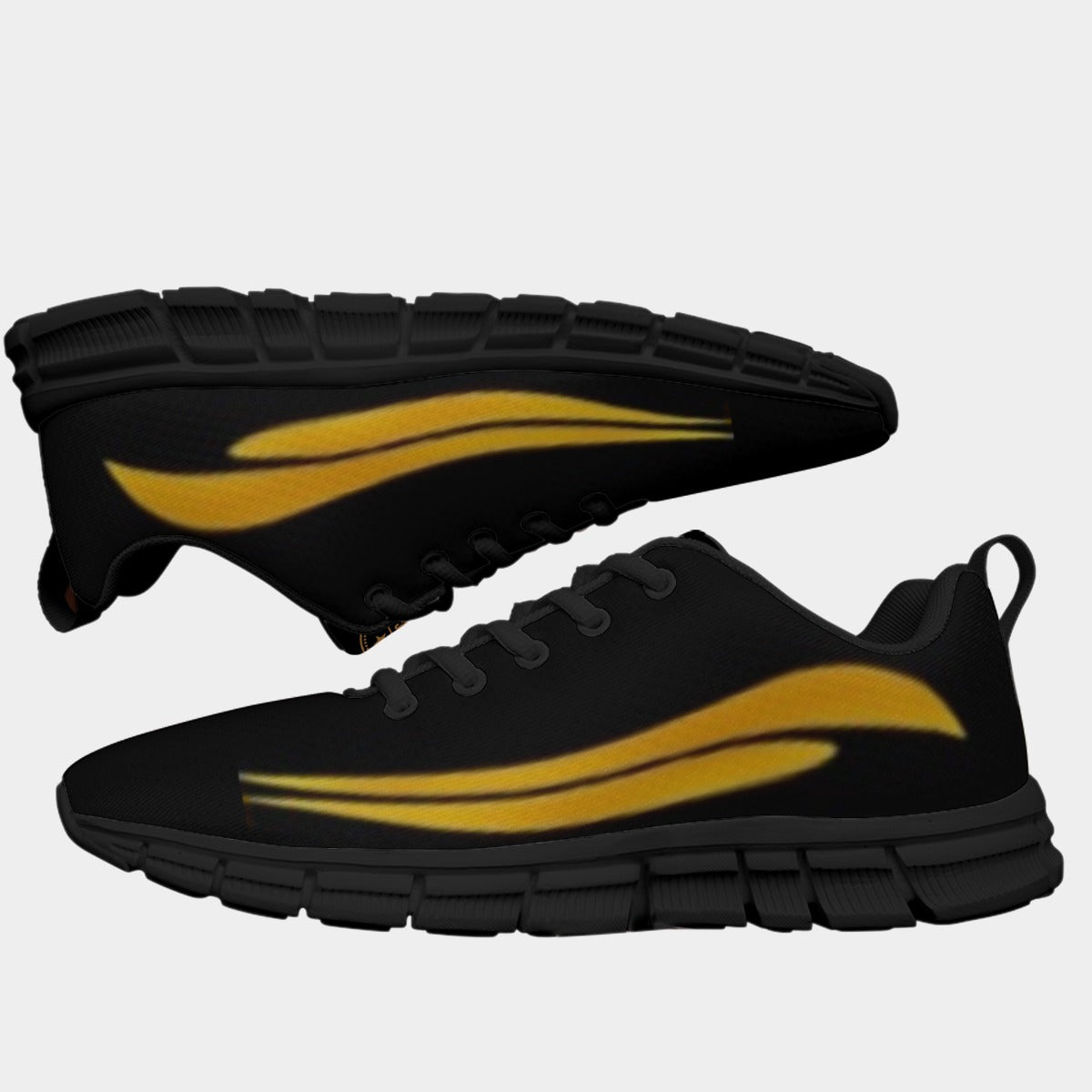 Men's Sports Shoes With Black Sole