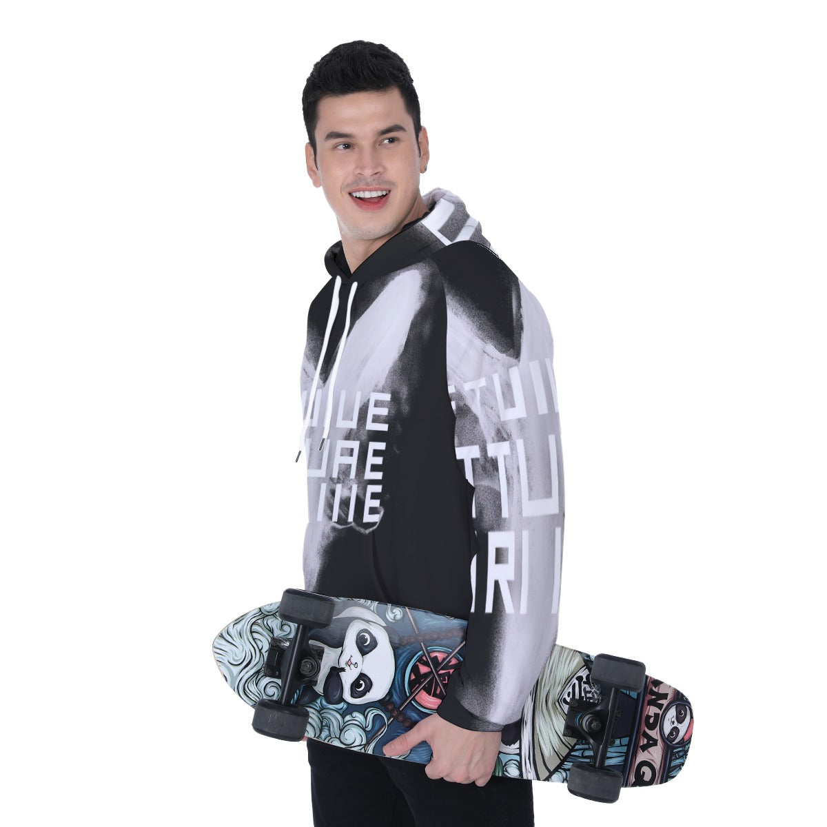 Men's Heavy Fleece Raglan Hoodie