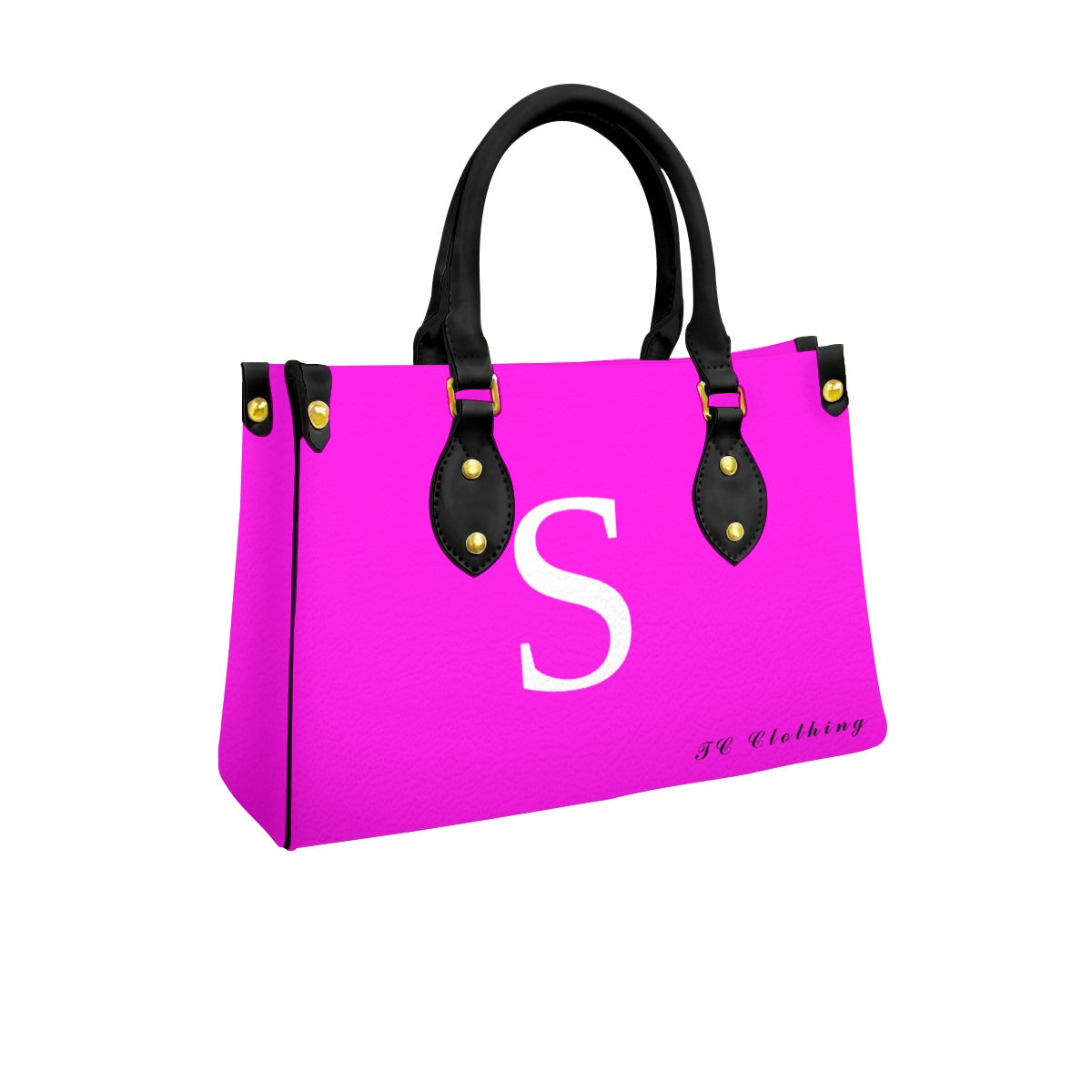 Purse With Black Handle