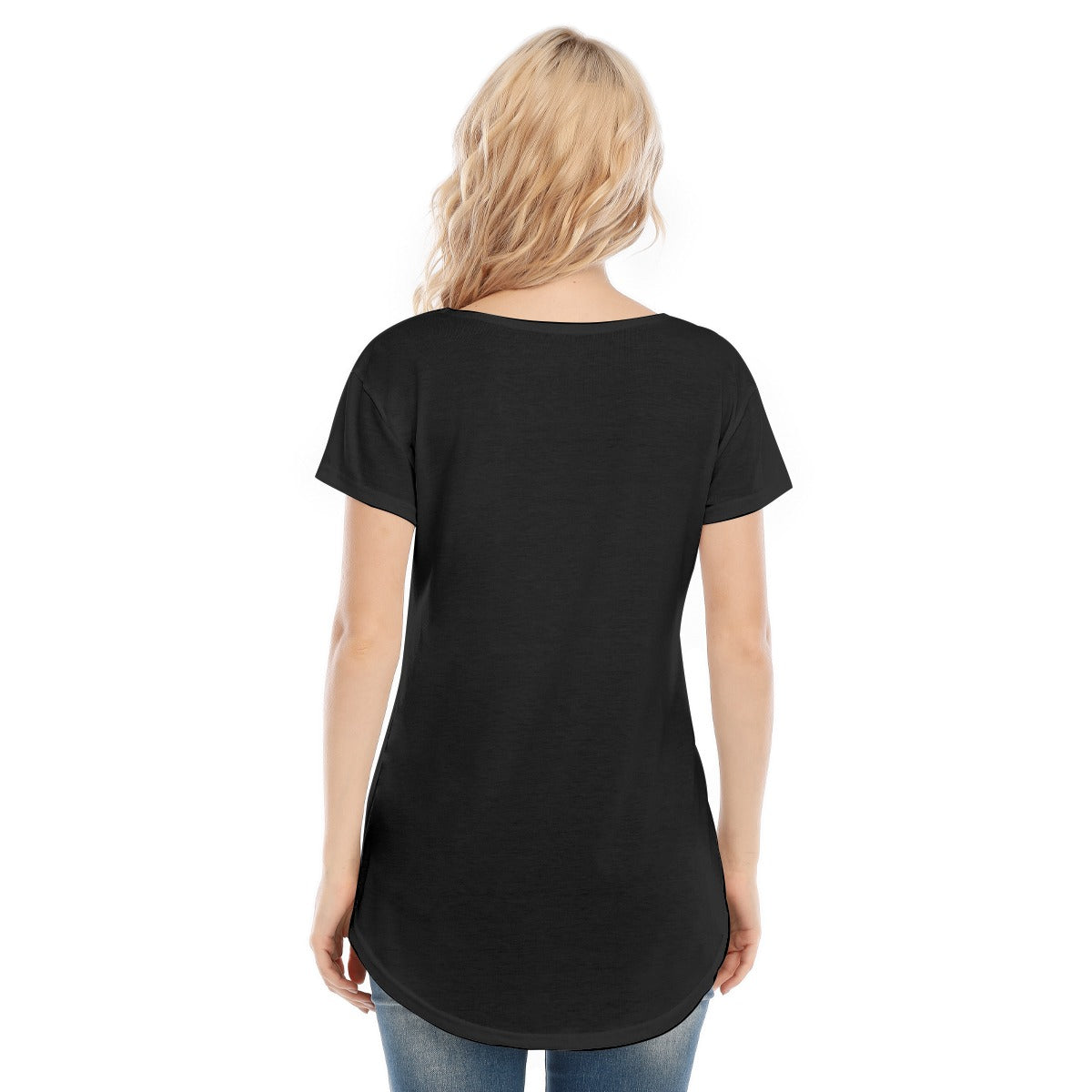 Women's V-neck Short Sleeve T-shirt