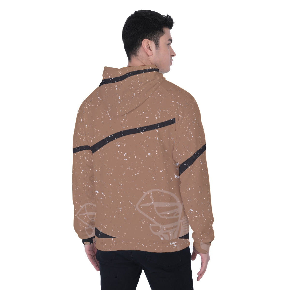 Men's Heavy Fleece Raglan Hoodie