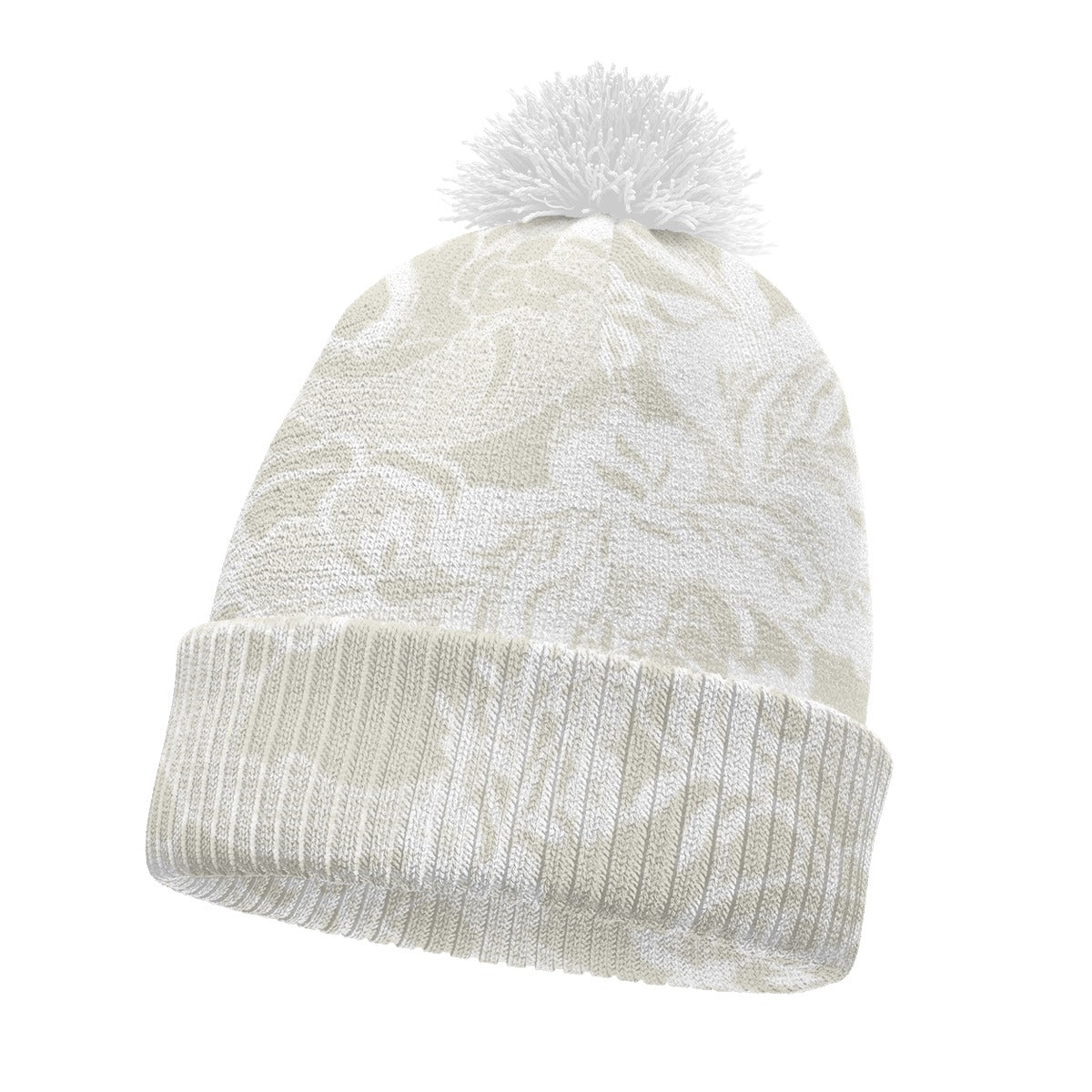 Knitted Hat With Pom-Pom