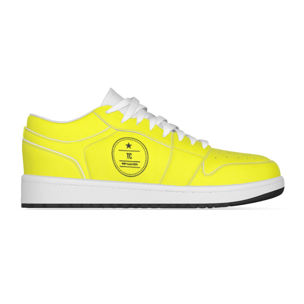 Men's Low State Leather Stitching Shoes