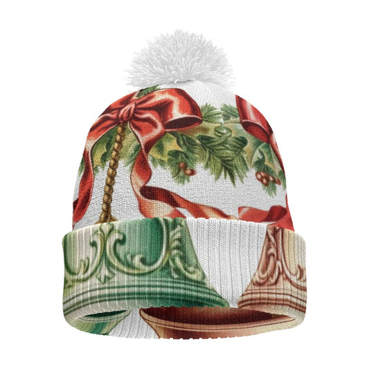 Knitted Hat With Pom-Pom