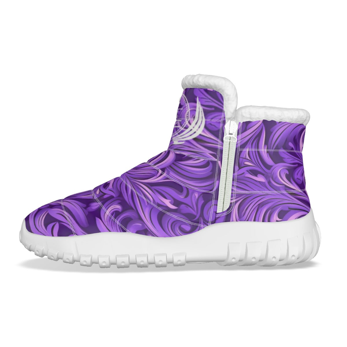 Women's Zip-up Snow Boots