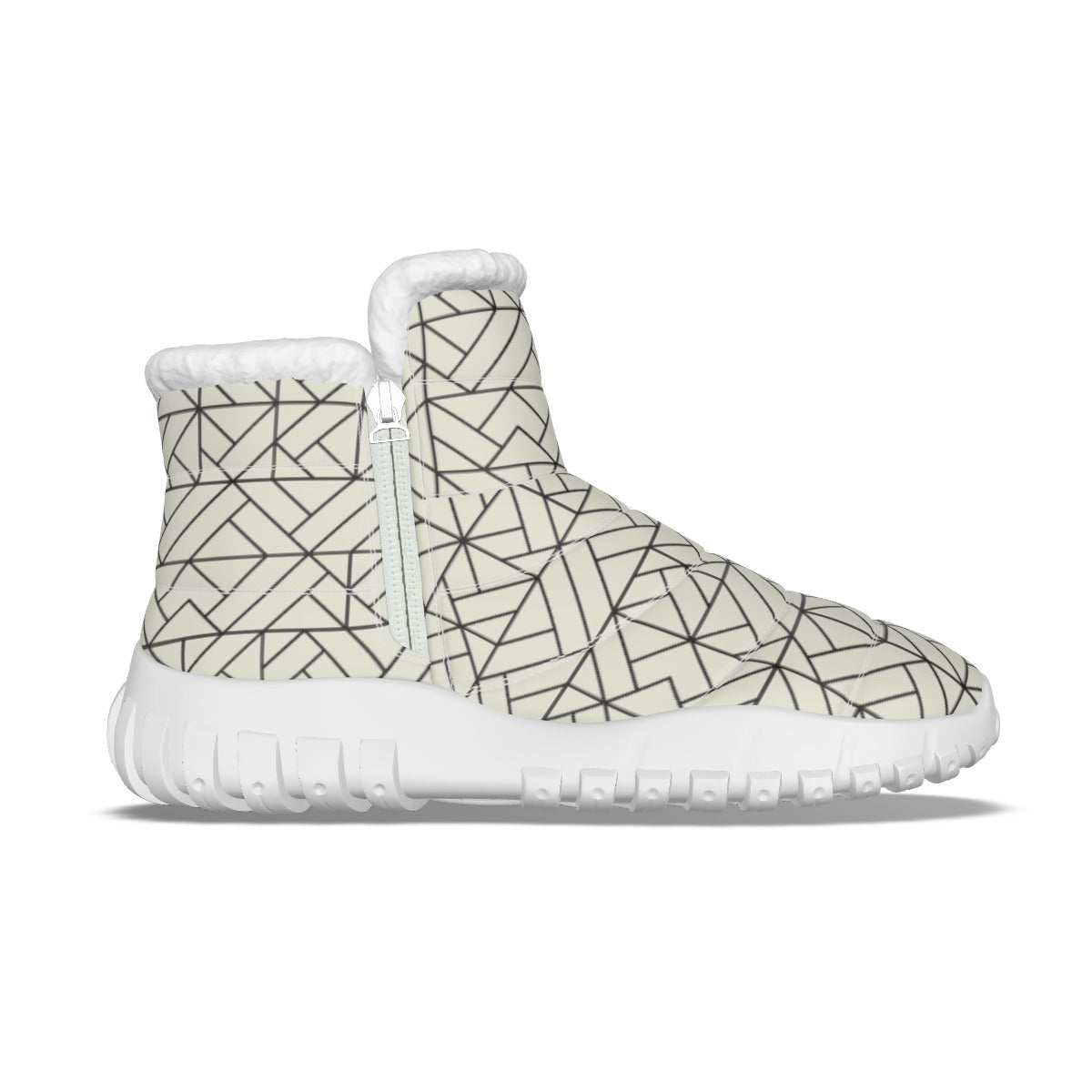 Women's Zip-up Snow Boots