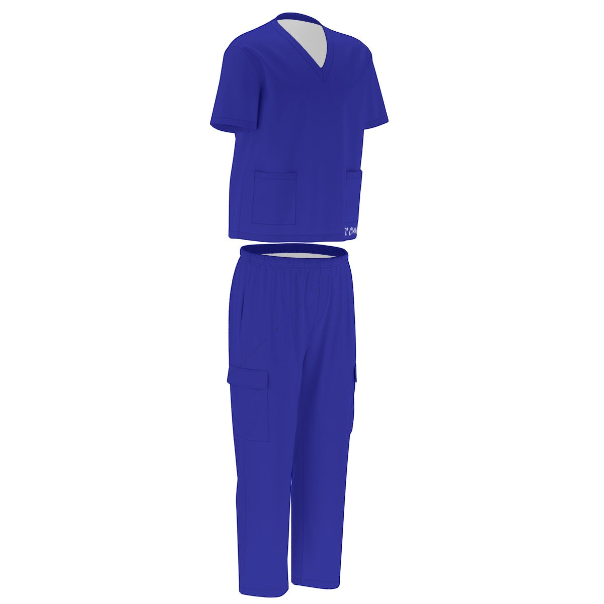 Unisex Scrub Set With Six Pocket