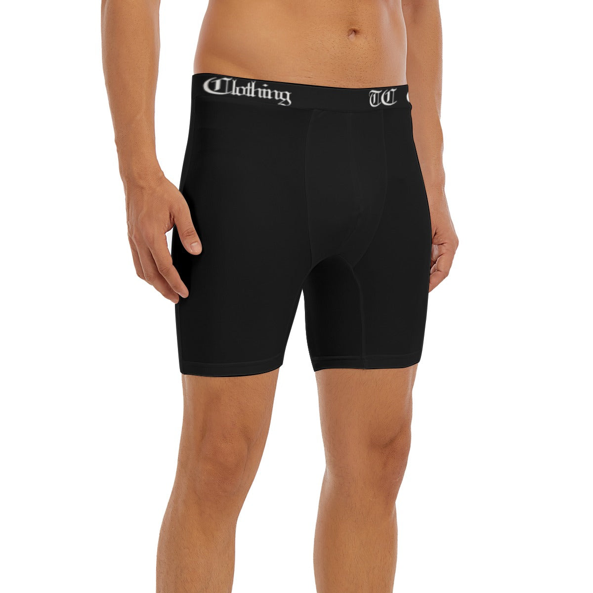 All-Over Print Men's Long Boxer Briefs