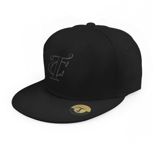Baseball Cap With Flat Brim