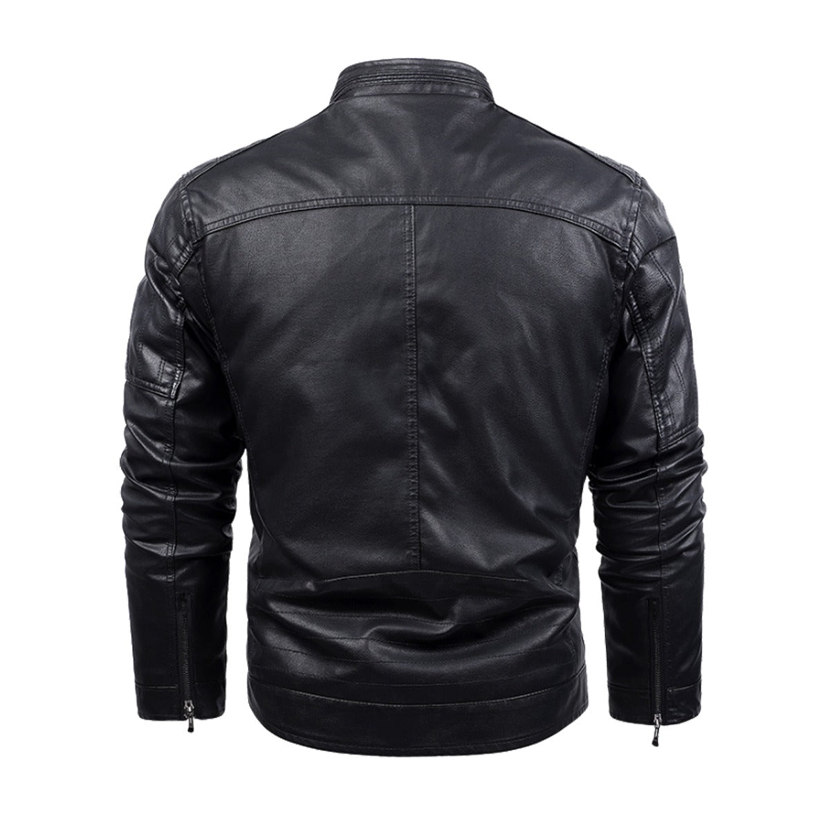 Plus Fleece Leather Jacket (DTF)