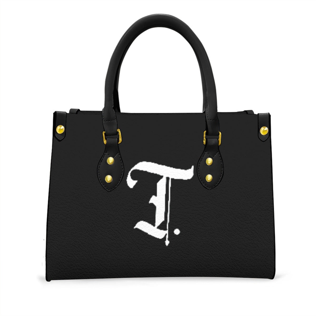 Purse With Black Handle
