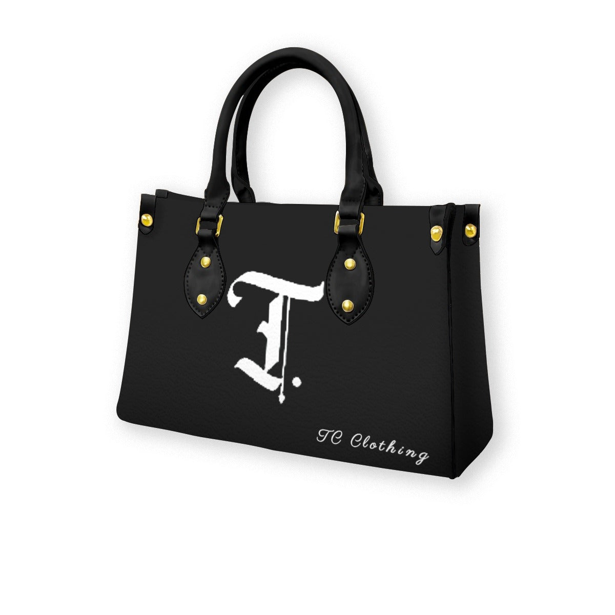 Purse With Black Handle