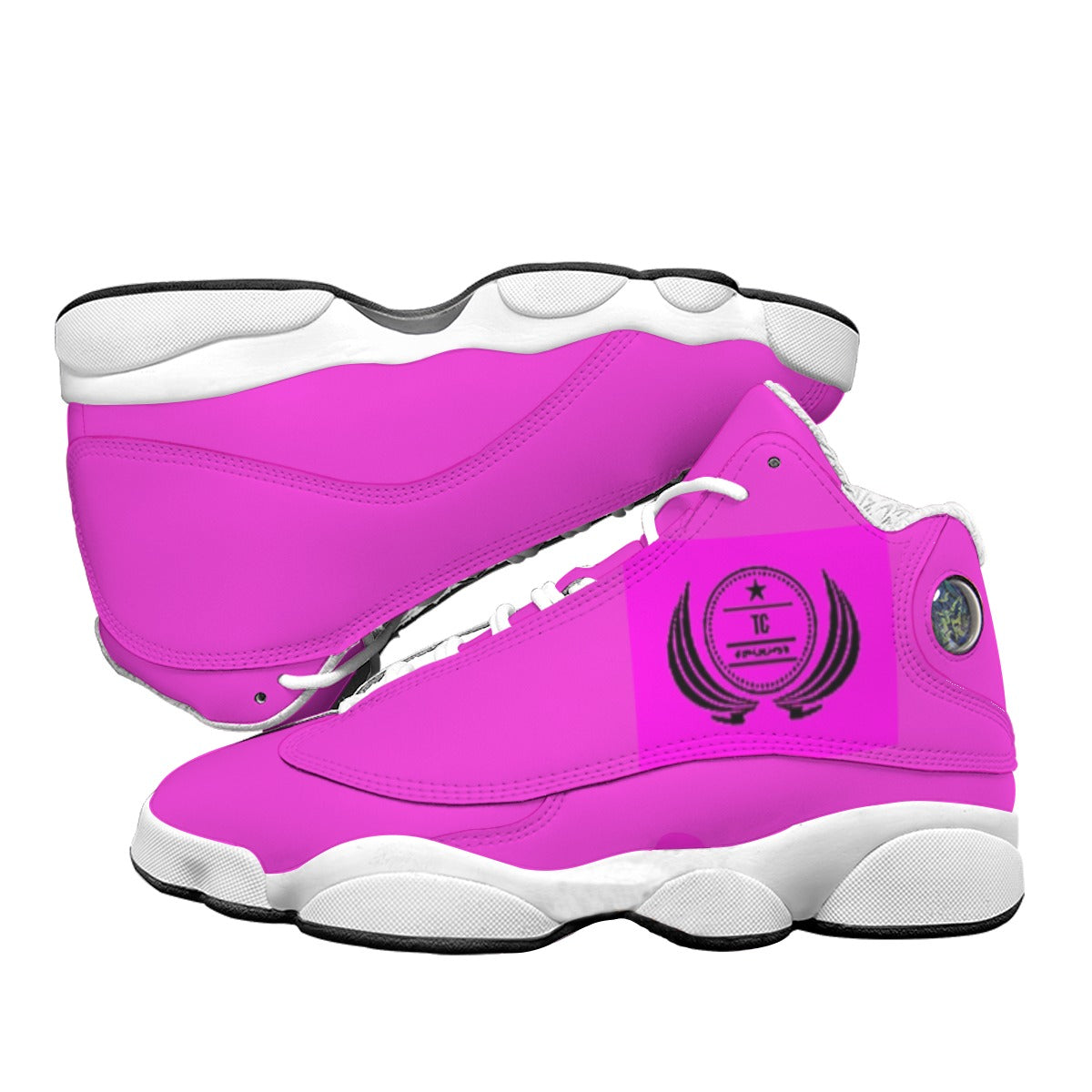 Women's Curved Basketball Shoes With Thick Soles