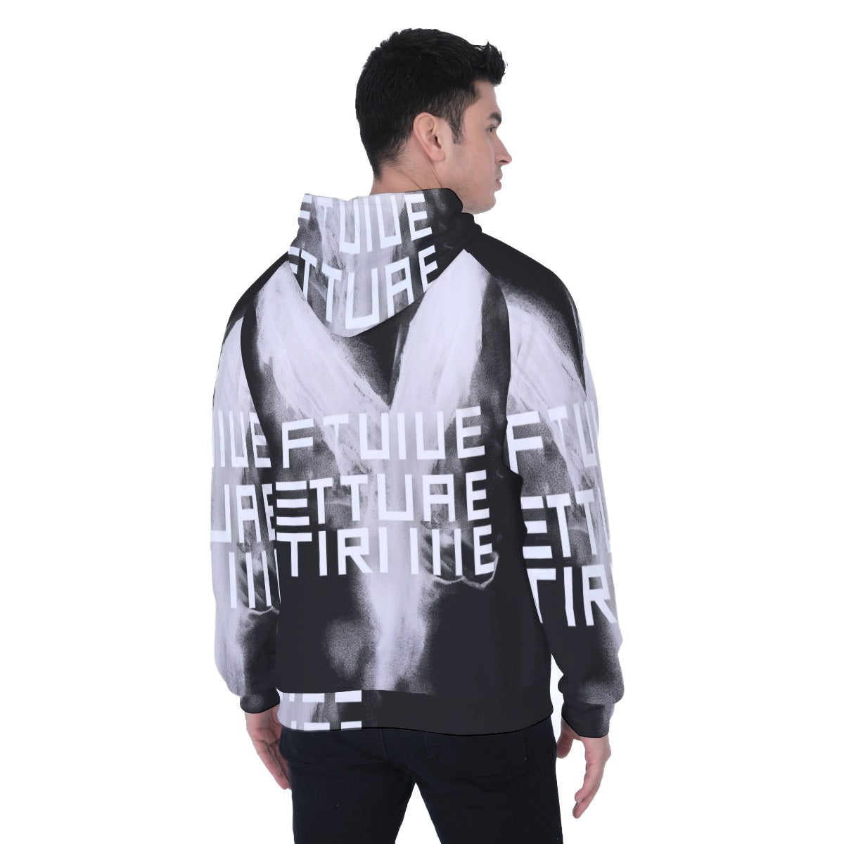 Men's Heavy Fleece Raglan Hoodie