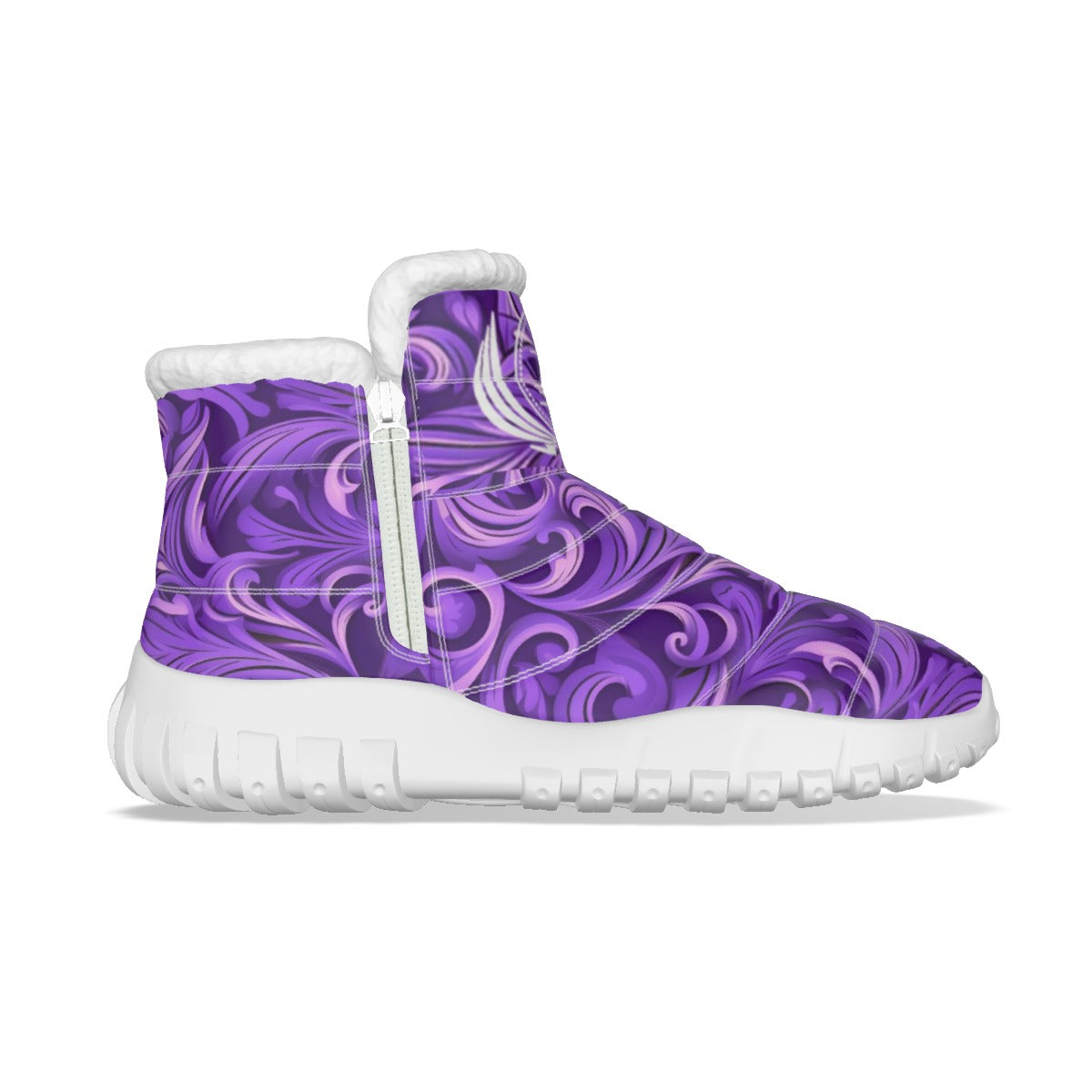 Women's Zip-up Snow Boots