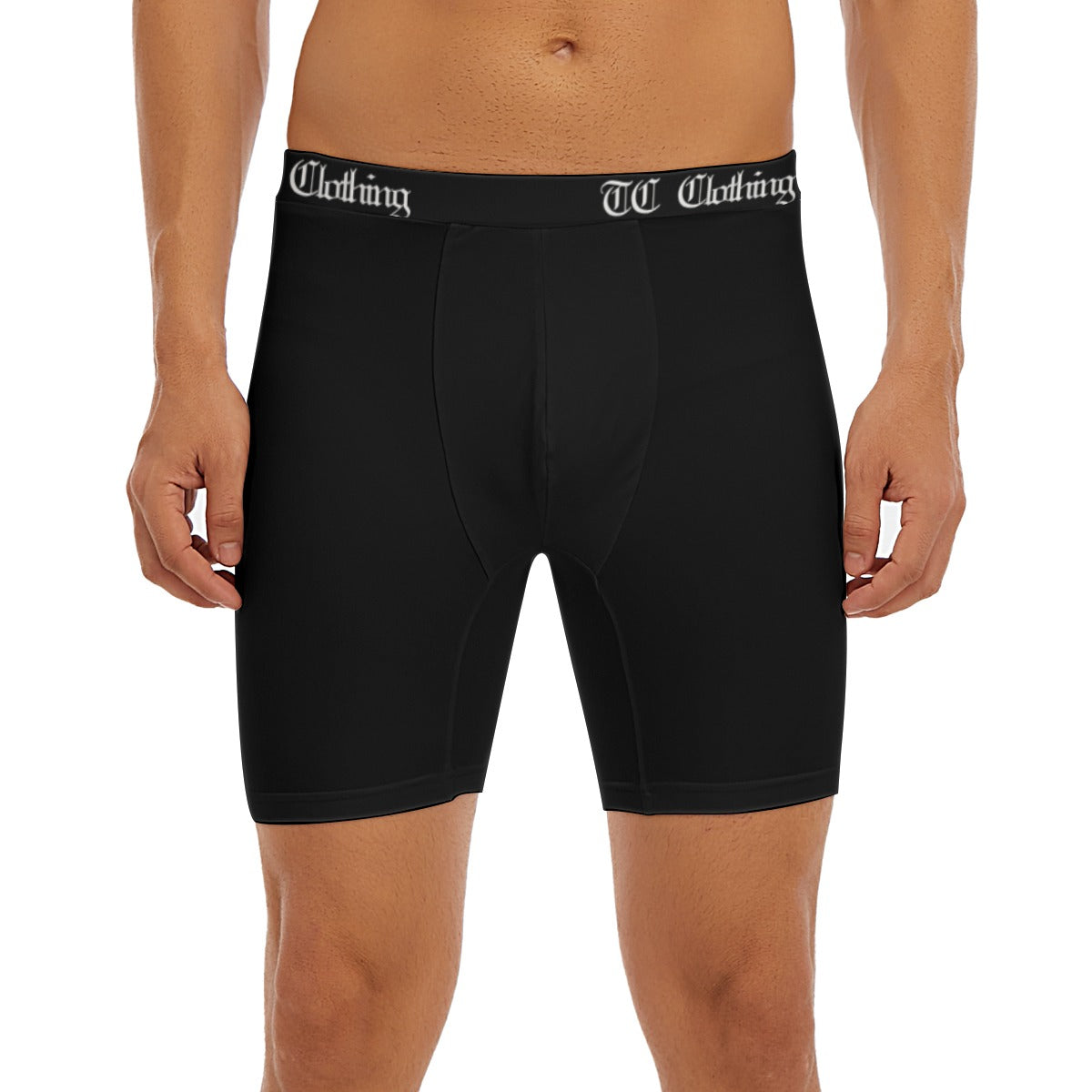 All-Over Print Men's Long Boxer Briefs