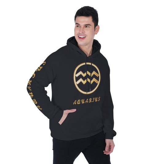 AQUARIUS Heavy Fleece Zodiac Hoodie