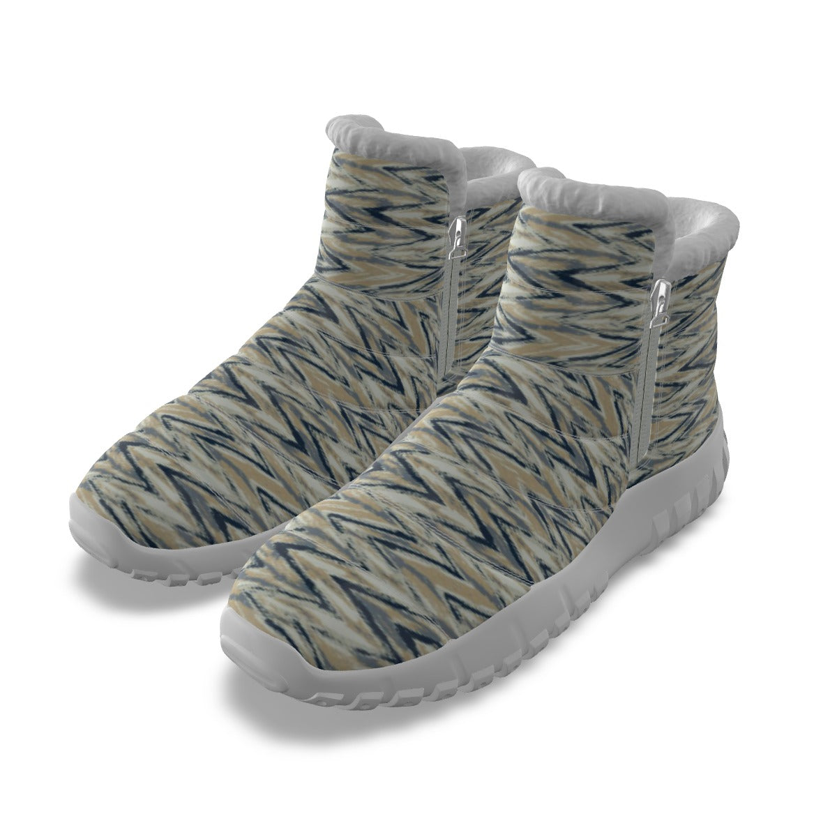 Women's Zip-up Snow Boots