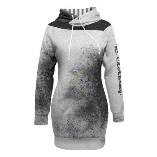 Women's Pullover Hoodie With Raglan Sleeves