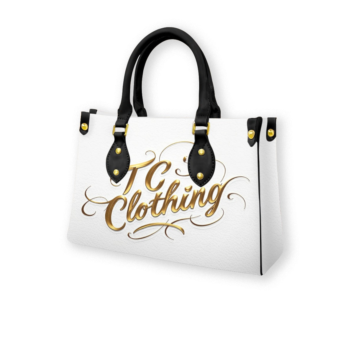 Purse with Black Handle