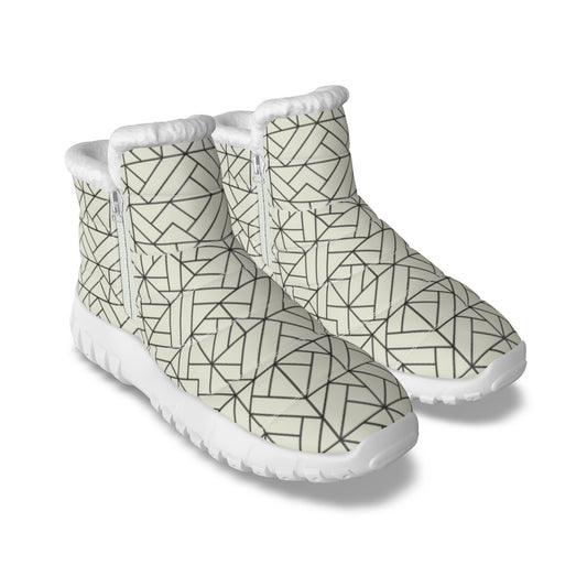 Women's Zip-up Snow Boots