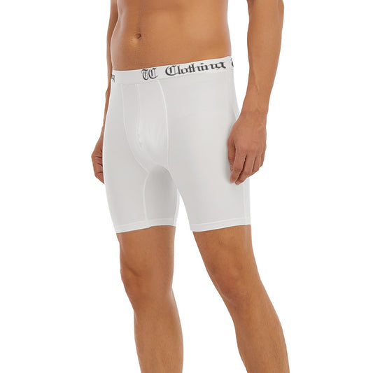 All-Over Print Men's Long Boxer Briefs
