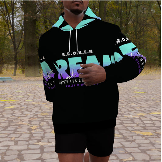 Men's Heavy Fleece Raglan Hoodie