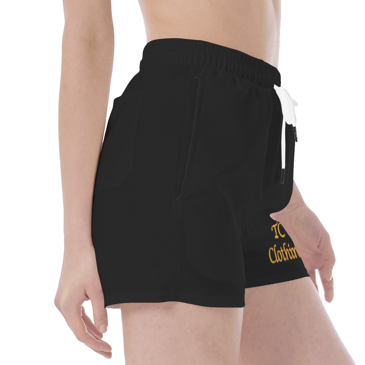 Women Wide Waistband Sport Shorts