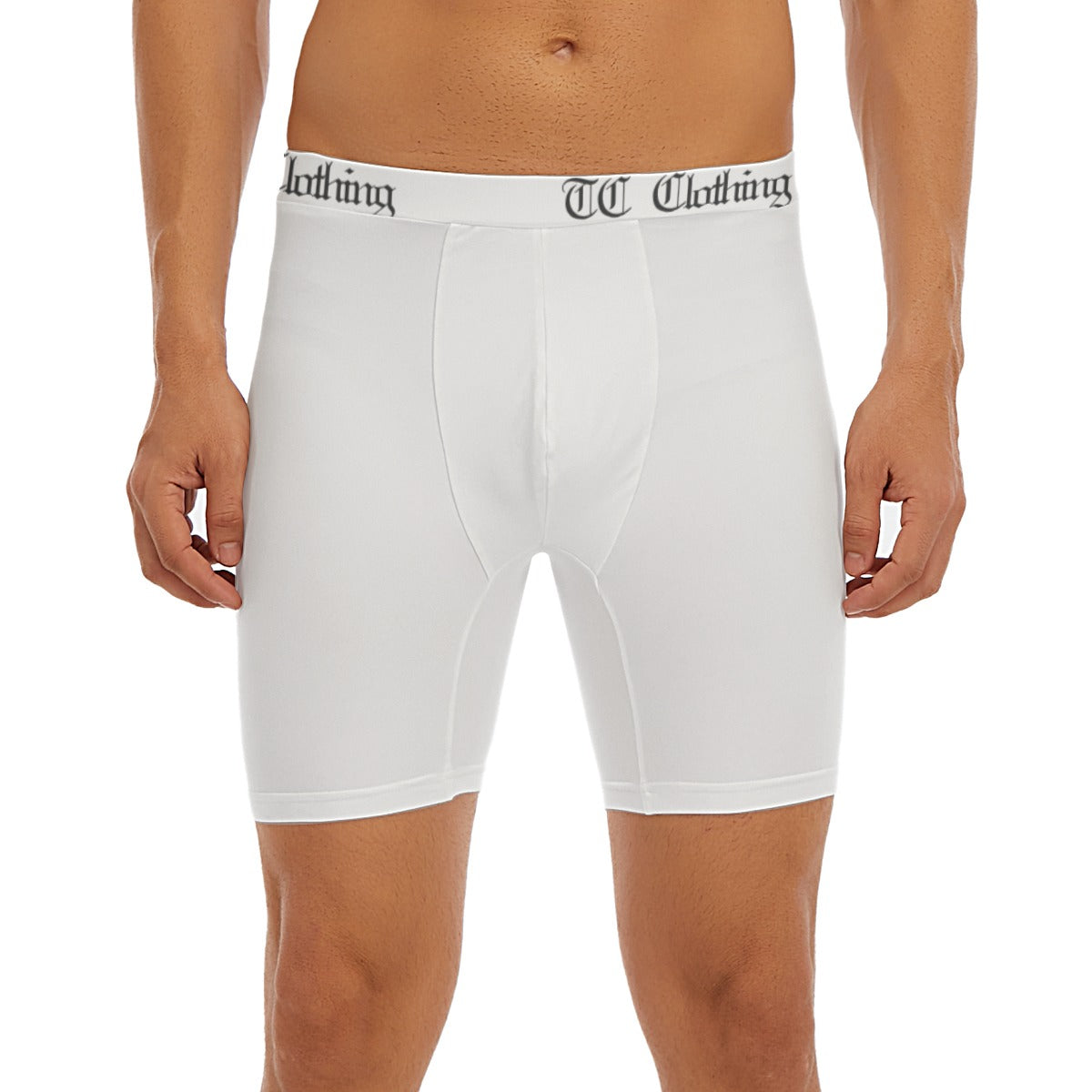 All-Over Print Men's Long Boxer Briefs
