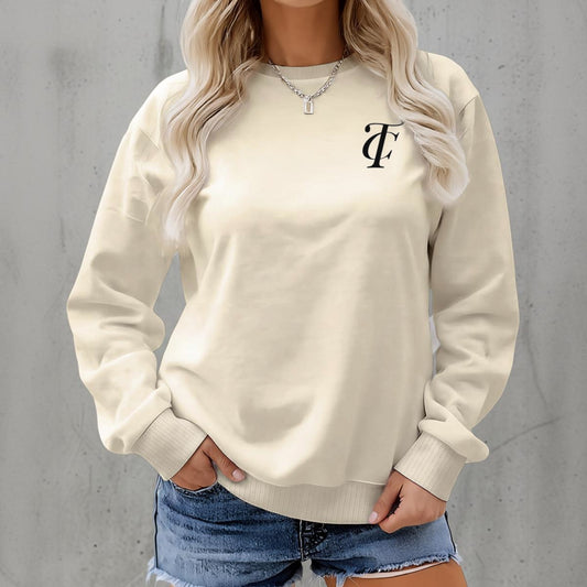 Women's Fleece Crew Neck Sweatshirt|DTF